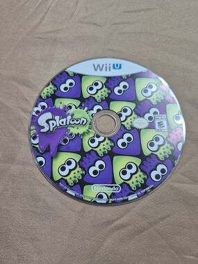 Splatoon (Nintendo Wii U) - Authentic Game Disc Only - Tested & Working